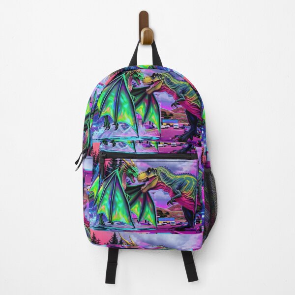 Item preview, Green Dragon vs Dinosaur designed and sold by NaturePrints.