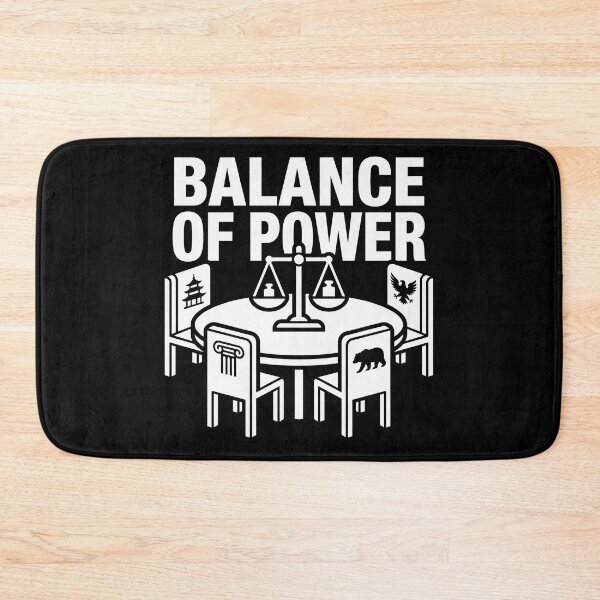 Item preview, Balance of Power - Geopolitical Round Table designed and sold by TextCrew.