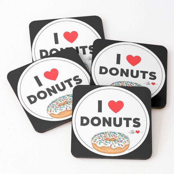 Item preview, I love Donuts designed and sold by lov3r.studio.