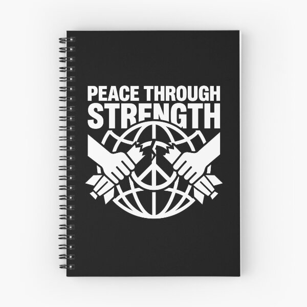 Item preview, Peace Through Strength - Broken Missile Anti-War designed and sold by TextCrew.