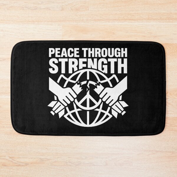 Item preview, Peace Through Strength - Broken Missile Anti-War designed and sold by TextCrew.