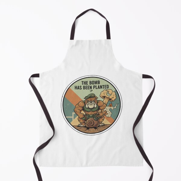Item preview, The Bomb Has Been Planted Bulldog Mascott Design designed and sold by JG2A.