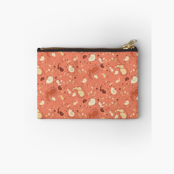 Item preview, Sea Shell Paisley in soft terracotta designed and sold by LisaLeQuelenec.