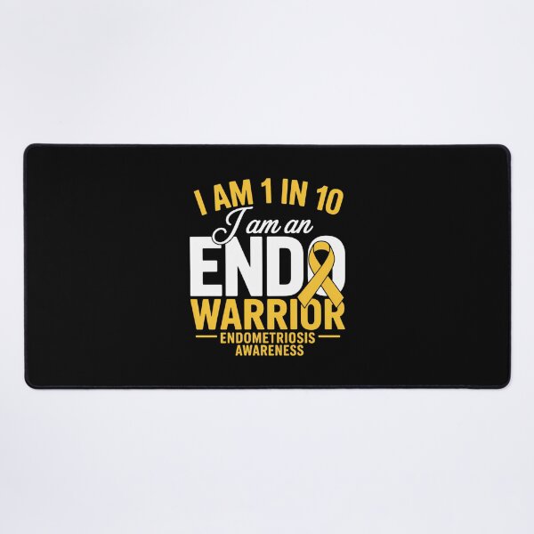 Item preview, I Am One In Ten Endo Warrior Endometriosis Awareness Ribbon designed and sold by comptorasunfia.