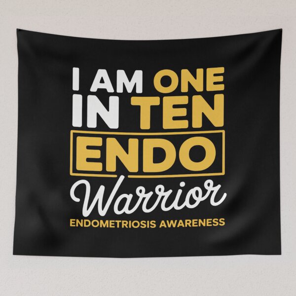 Item preview, I Am One In Ten Endo Warrior Endometriosis Awareness designed and sold by comptorasunfia.