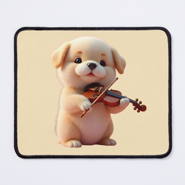 Item preview, Puppy violinist designed and sold by sweet-family.