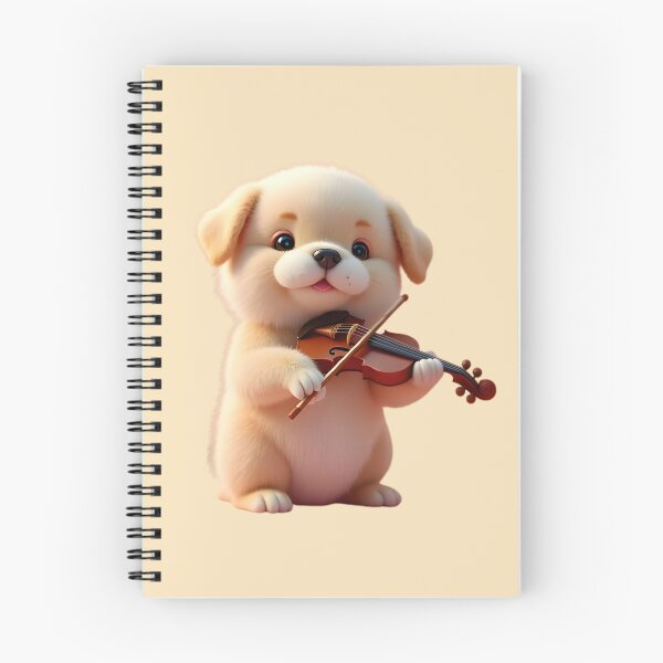 Item preview, Puppy violinist designed and sold by sweet-family.