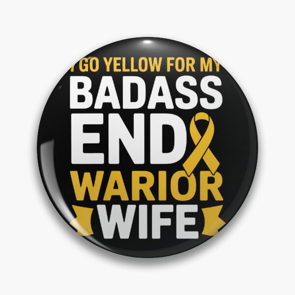 Item preview, I Go Yellow For My Endo Warrior Wife Endometriosis Awareness designed and sold by comptorasunfia.