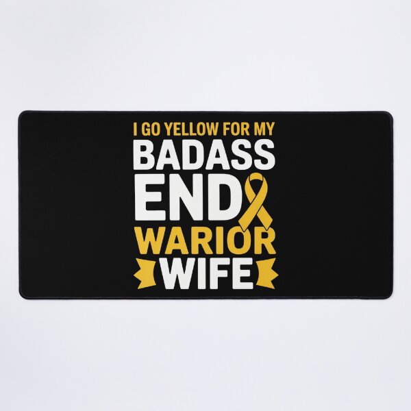 Item preview, I Go Yellow For My Endo Warrior Wife Endometriosis Awareness designed and sold by comptorasunfia.