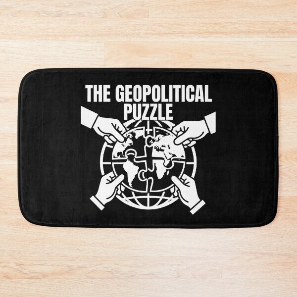 Item preview, The Geopolitical Puzzle - World Map Unity Design designed and sold by TextCrew.