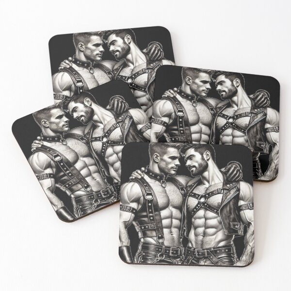 Item preview, Gay Leather Bar San Francisco Pride Graphic Design designed and sold by ItsAKinkThing.