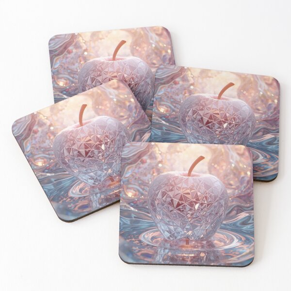 Item preview, Crystal Apple Reverie – Prismatic Fantasy Light Art designed and sold by FerryFineArt.