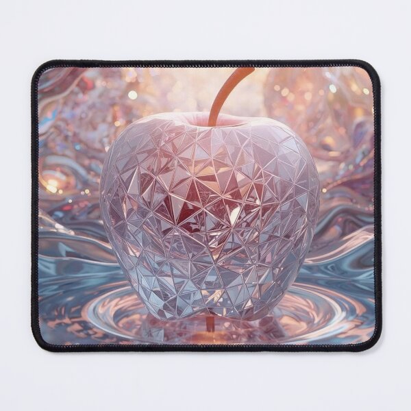 Item preview, Crystal Apple Reverie – Prismatic Fantasy Light Art designed and sold by FerryFineArt.