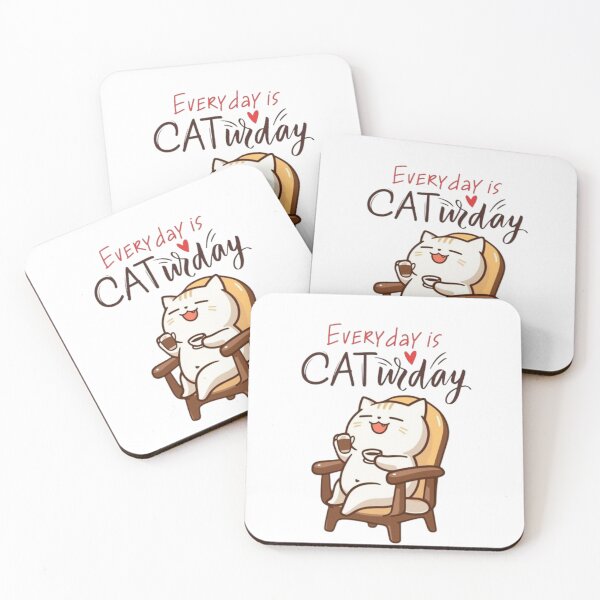 Item preview, CATurday Everyday designed and sold by GraphicMondaze.