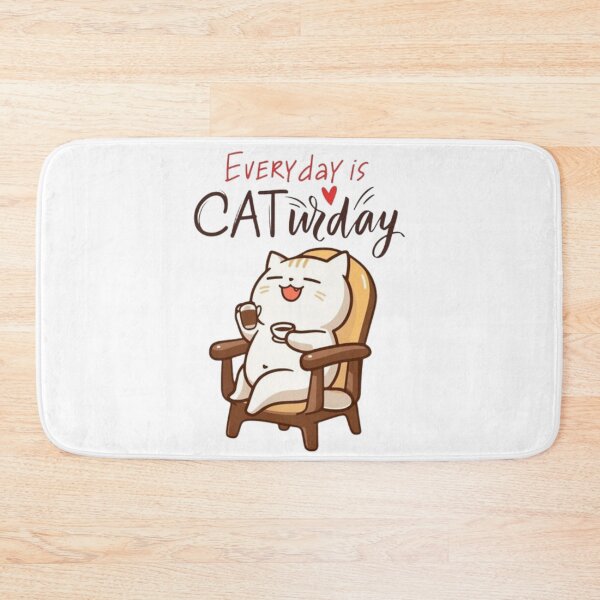 Item preview, CATurday Everyday designed and sold by GraphicMondaze.