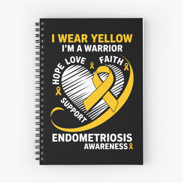 Item preview, I Wear Yellow Endo Warrior Endometriosis Awareness Warrior designed and sold by comptorasunfia.