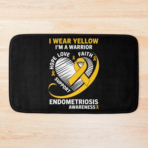 Item preview, I Wear Yellow Endo Warrior Endometriosis Awareness Warrior designed and sold by comptorasunfia.