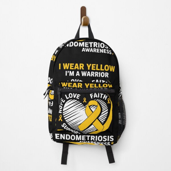 Item preview, I Wear Yellow Endo Warrior Endometriosis Awareness Warrior designed and sold by comptorasunfia.