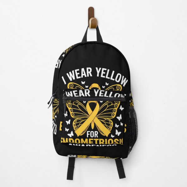 Item preview, I Wear Yellow For Endometriosis Awareness Endo Warrior 2 designed and sold by comptorasunfia.
