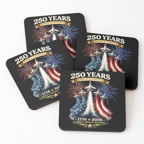 Item preview, 250 Years America Strong 1776-2026 250th Birthday 4th of July designed and sold by pansak.