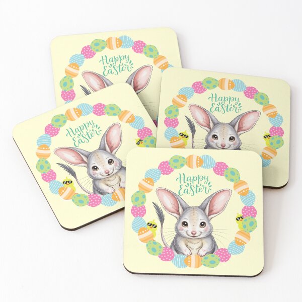 Item preview, Outback Easter Bilby – Cute Australian Animal Watercolor Illustration designed and sold by Wennebabs.