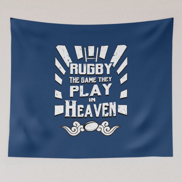 Item preview, Rugby The Game Played In heaven designed and sold by oberdoofus.