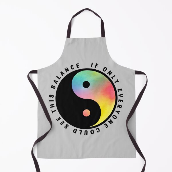 Item preview, If Only Everyone Could See this (Rainbow) Yin Yang Balance designed and sold by MirAgi.