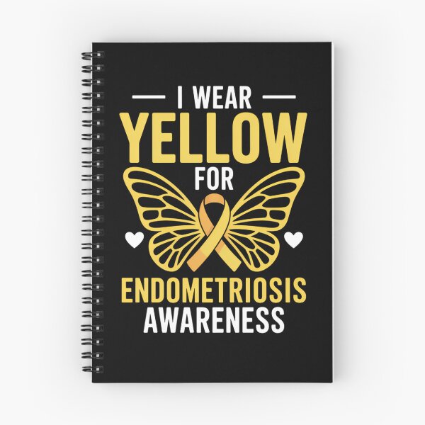Item preview, I Wear Yellow For Endometriosis Awareness Endo Warrior designed and sold by comptorasunfia.