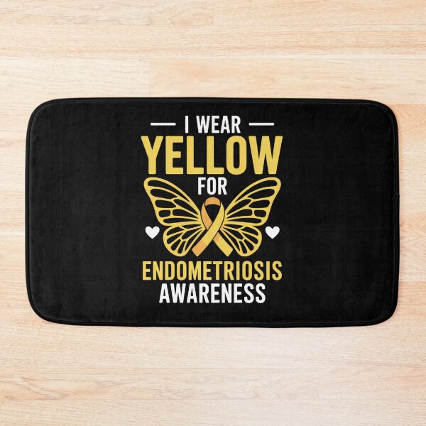 Item preview, I Wear Yellow For Endometriosis Awareness Endo Warrior designed and sold by comptorasunfia.