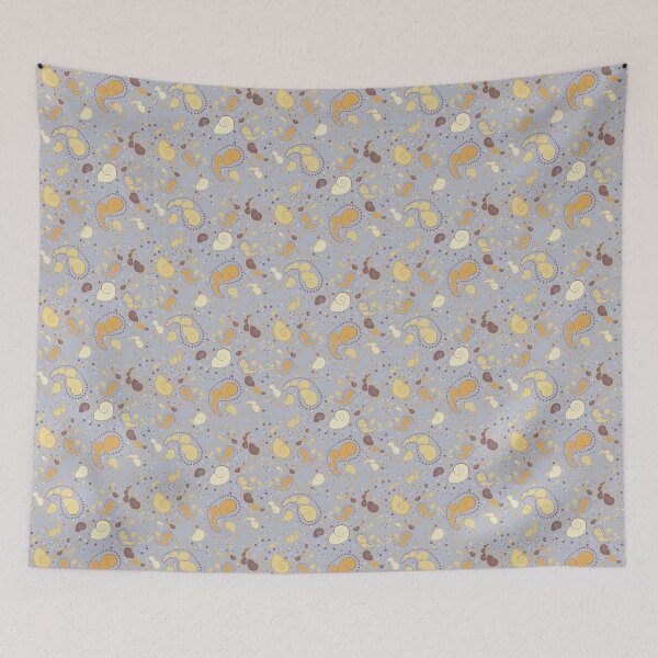 Item preview, Sea Shell Paisley on Lavender designed and sold by LisaLeQuelenec.