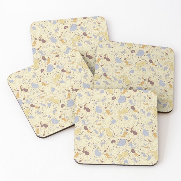 Item preview, Sea Shell Paisley on warm buttery cream designed and sold by LisaLeQuelenec.