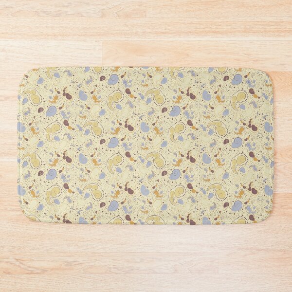 Item preview, Sea Shell Paisley on warm buttery cream designed and sold by LisaLeQuelenec.