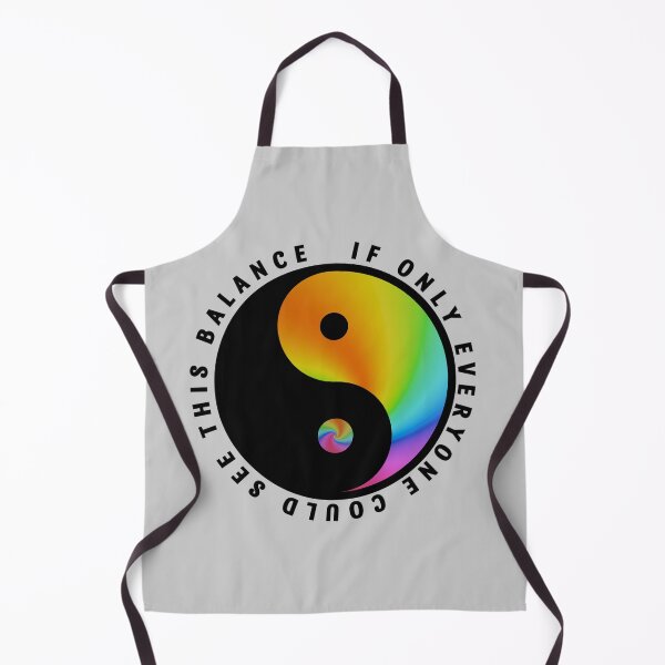 Item preview, If Only Everyone Could See this (Rainbow) Yin Yang Balance designed and sold by MirAgi.