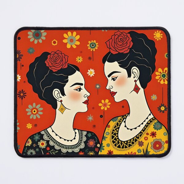 Item preview, Two Fridas. Frida Kahlo. Mexico. designed and sold by SoniaSarkali.