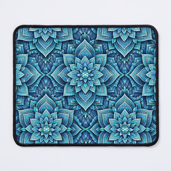 Item preview, Mandala 4 - Double Blue designed and sold by TenderPawStudio.