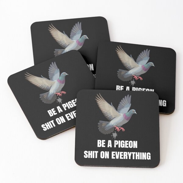 Item preview, Be A Pigeon Don’t Care About Anything Funny T-Shirt designed and sold by JustFunnyStuff.