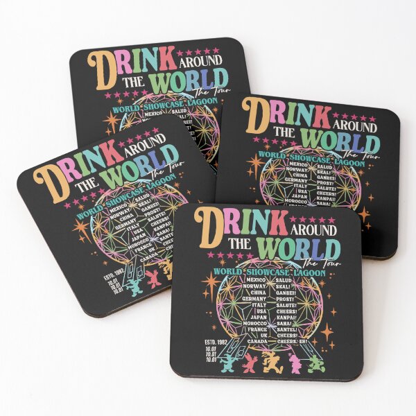 Item preview, Epcot-Drink Around The World Family Cruise Vacation Party Matching  designed and sold by pansak.