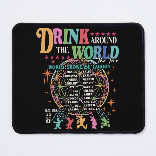 Item preview, Epcot-Drink Around The World Family Cruise Vacation Party Matching designed and sold by pansak.