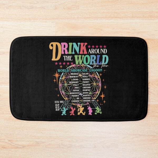 Item preview, Epcot-Drink Around The World Family Cruise Vacation Party Matching  designed and sold by pansak.
