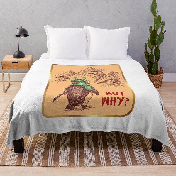 Item preview, But Why? - Nihilist Penguin Samurai designed and sold by krabbaraban.