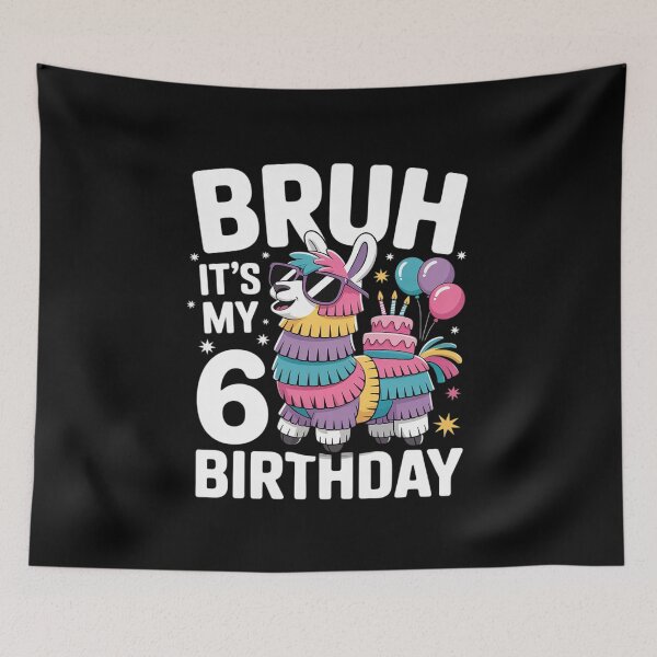 Item preview, Bruh Its My Birthday Llama Pinata Boy Girl Family Party Bday 15 designed and sold by AquaKiev.