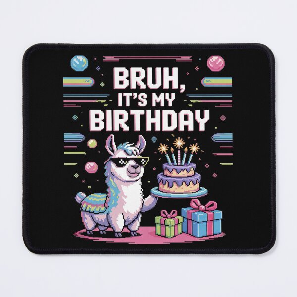 Item preview, Bruh Its My Birthday Llama Pinata Boy Girl Family Party Bday 16 designed and sold by MarryIsMonth.