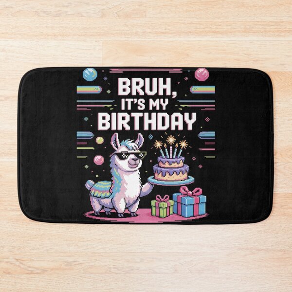 Item preview, Bruh Its My Birthday Llama Pinata Boy Girl Family Party Bday 16 designed and sold by MarryIsMonth.