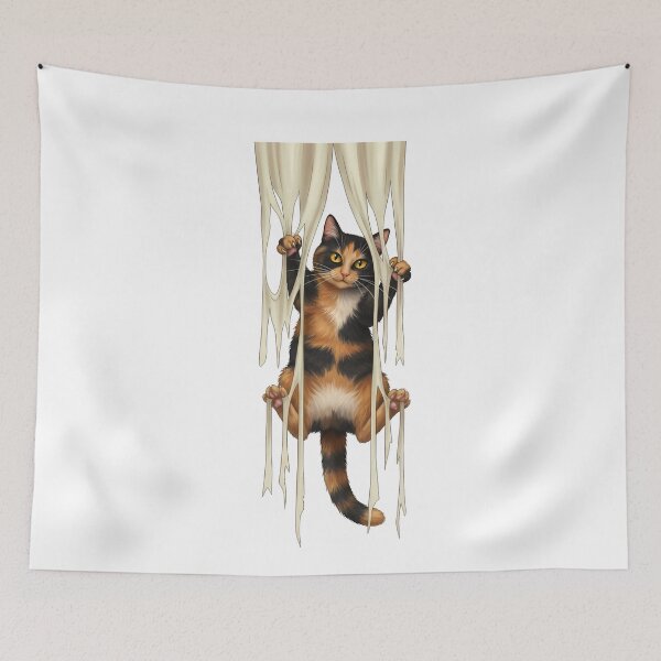 Item preview, Curtain Cat designed and sold by k3rstman1.