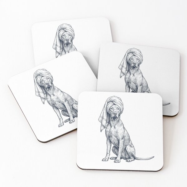 Item preview, Vizsla Spa Bath Dog Mom Dad designed and sold by DoodleTortle.