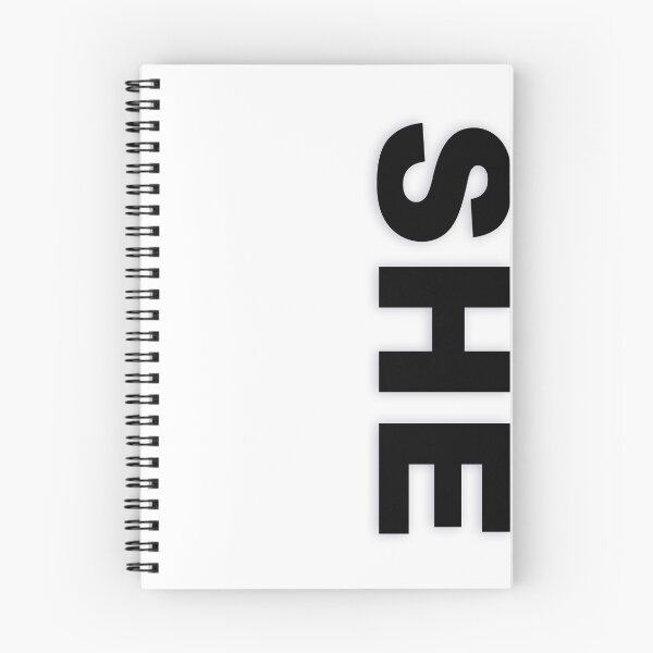 Item preview, SHE — Black Minimal Bold Type Statement designed and sold by WORDPAUSE.