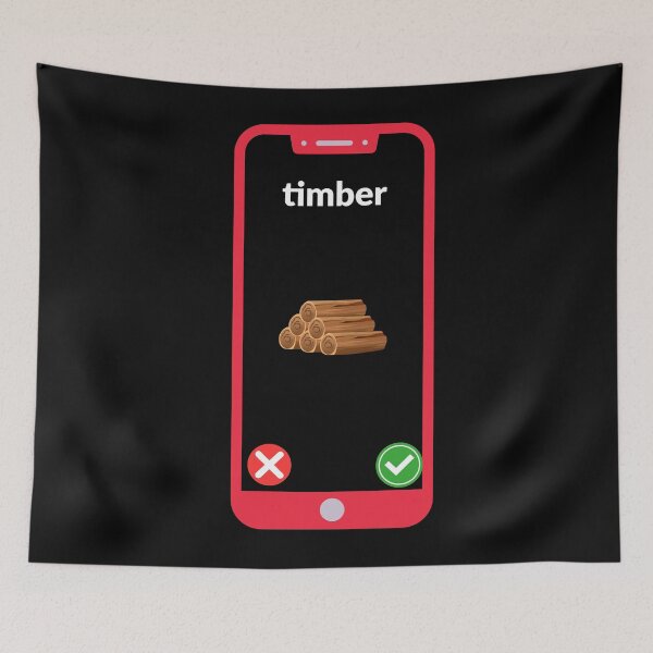 Item preview, Timber designed and sold by absurdiculous.