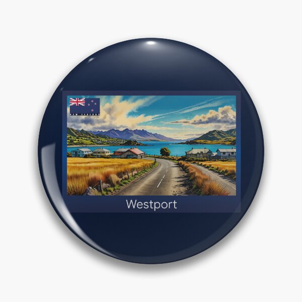 Item preview, Westport New Zealand Travel designed and sold by Thistle-TShop.