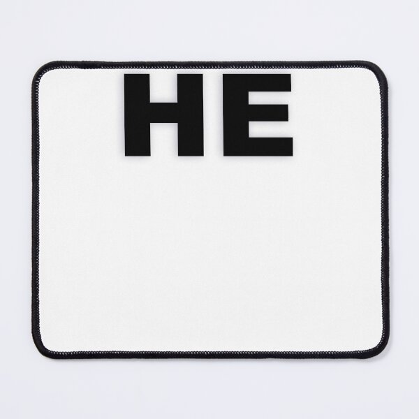 Item preview, HE — Black Minimal Bold Type Statement designed and sold by WORDPAUSE.