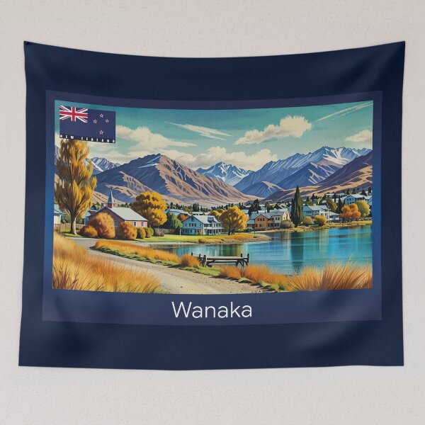 Item preview, Wanaka New Zealand Travel designed and sold by Thistle-TShop.
